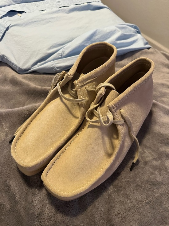 Clarks Men\'s Wallabee Boots Maple Suede (Never Worn)